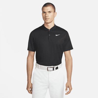 Nike golf polo black best sale